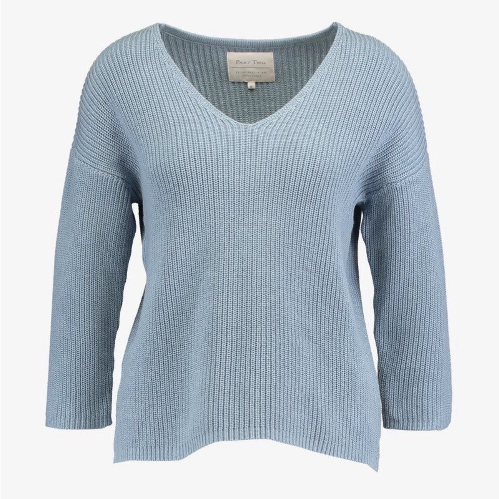 Part Two Petronas Pullover in Daisy Blue - Picture 7 of 8
